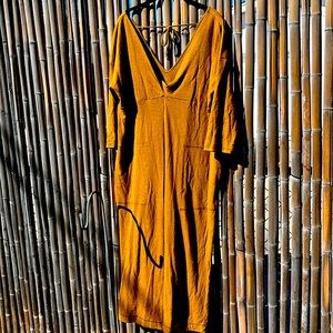 Free People Beach wide leg romper